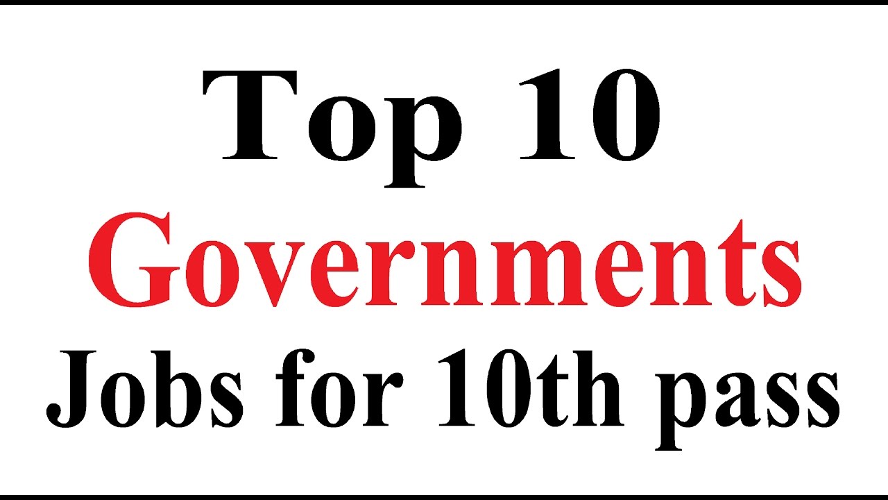 Goverment Jobs 